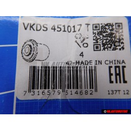 2x SKF Assale Posteriore Corpo Cuscinetto Gomma-Metallo - VKDS 451017 T