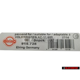 ELRING Coperchio Carter Monoblocco Guarnizione - 915.728