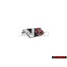 VW Originale V6 Fronte Logo Emblema Scritta Cromo Rosso - 1J5853679A