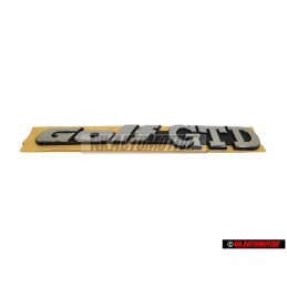 VW Originale GOLF GTD Posteriore Logo Emblema Scritta Cromo - 1H6853687AE