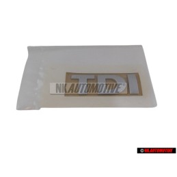 VW Originale TDI Posteriore Logo Emblema Scritta Cromo - 3B0853675AN739