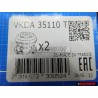 2x SKF Anteriore Supporto Ammortizzatore A Molla con Cuscinetto - VKDA 35110 T