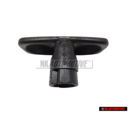 VW Originale Impugnatura Nero - 191711503A LV8