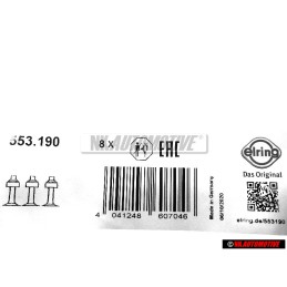 ELRING Stelo Valvola Anello Tenuta 8mm - 553.190