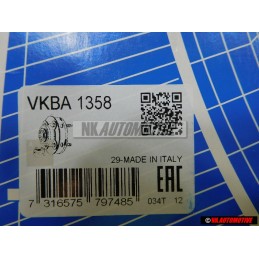 SKF Assale Anteriore Kit Cuscinetto Ruota - VKBA 1358