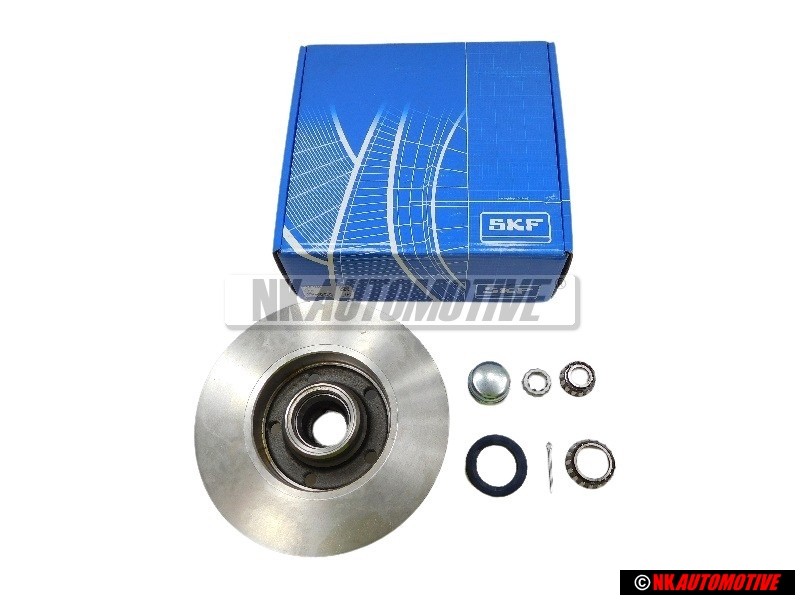 SKF Assale Posteriore Disco Freno 226x10 5/100 con Cuscinetto - VKBD 1005