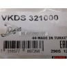 SKF Assale Anteriore Sospensione Ruota Braccio Oscillante - VKDS 321000