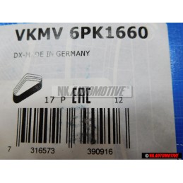 SKF Cinghia Poly-V - VKMV 6PK1660