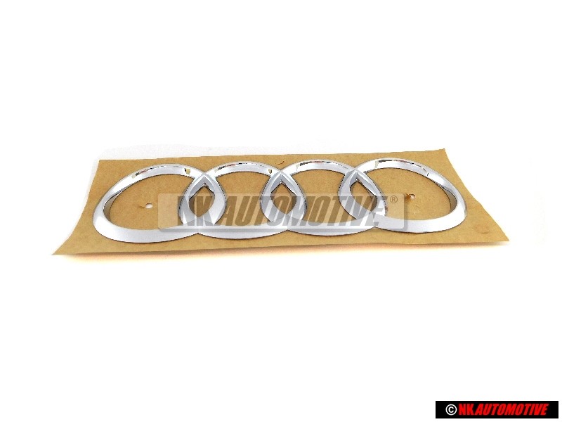 Audi Originale Anelli Posteriore Logo Emblema Simbolo Cromo - 4G8853742A 2ZZ