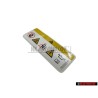 VW Originale Etichetta Con Riempim.Eccessiv.D'Olio - 701010002AA