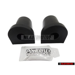 2x POWERFLEX BLACK SERIES Front Wishbone Rear Bush - PFF85-213BLK