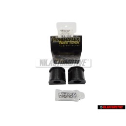 2x POWERFLEX BLACK SERIES Rear Anti-Roll Bar Inner Bush - PFR85-225BLK