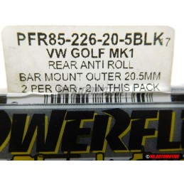 2x POWERFLEX BLACK SERIES Rear Anti-Roll Bar Outer Bush - PFR85-226-20.5BLK