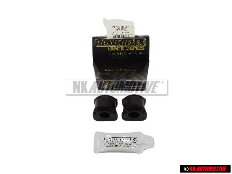 2x POWERFLEX BLACK SERIES Front Anti-Roll Bar Outer Bush - PFF85-215BLK