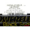 2x POWERFLEX BLACK SERIES Front Anti-Roll Bar Outer Bush - PFF85-215BLK