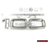Audi Originale 100 Posteriore Logo Emblema Scritta Cromo - 4A9853741 2ZZ