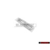 Audi Originale 100 Posteriore Logo Emblema Scritta Cromo - 4A9853741 2ZZ
