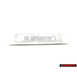 Audi Originale 100 Posteriore Logo Emblema Scritta Cromo - 4A9853741 2ZZ
