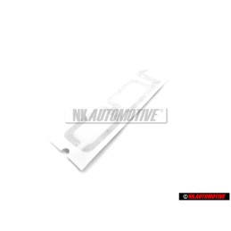 Audi Originale 100 Posteriore Logo Emblema Scritta Cromo - 4A9853741 2ZZ
