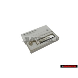 VW Originale Portachiavi Argento/Nero - 000087010P YPN
