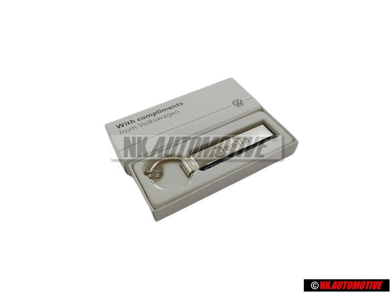VW Originale Portachiavi Argento/Nero - 000087010P YPN