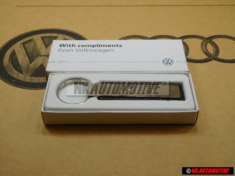VW Originale Portachiavi Argento/Nero - 000087010M YPN