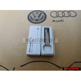 VW Originale Portachiavi Argento/Nero - 000087010M YPN