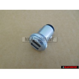 VW Originale Presa Di Carica Usb Doppia - 000051443D