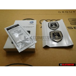 VW Originale Foglio Decorativo Nero/Cromo - 5C0064317ASXRW