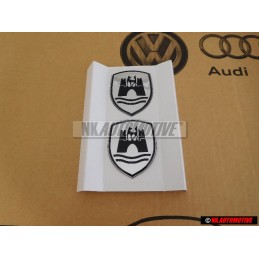 VW Originale Foglio Decorativo Nero/Cromo - 5C0064317ASXRW