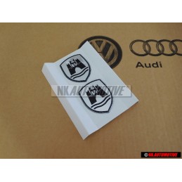 VW Originale Foglio Decorativo Nero/Cromo - 5C0064317ASXRW