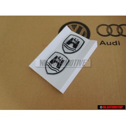 VW Originale Foglio Decorativo Nero/Cromo - 5C0064317ASXRW