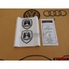 VW Originale Foglio Decorativo Nero/Cromo - 5C0064317ASXRW