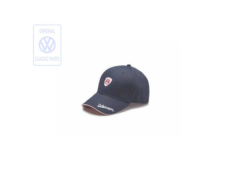 VW Originale Baseball Cap Blu Scuro - 6R5084300 530