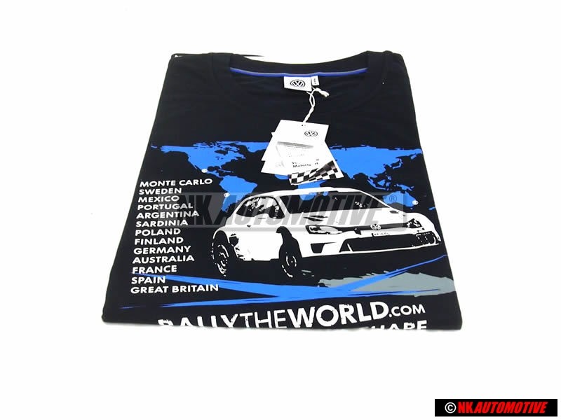 VW Originale T-Shirt (Uomo) Blu Scuro/Bianco - 6RV084200E BRL