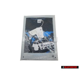 VW Originale T-Shirt (Uomo) Blu Scuro/Bianco - 6RV084200E BRL