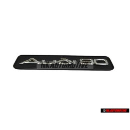 Audi Originale AUDI 90 Cruscotto Logo Emblema Scritta Nero Cromo - 893853682B