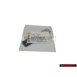 Audi Originale AUDI 90 Cruscotto Logo Emblema Scritta Nero Cromo - 893853682B