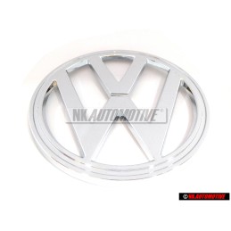 VW Originale Fronte Logo Emblema Simbolo Cromo - 241853601E