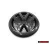 VW Originale Posteriore Logo Emblema Simbolo Nero - 357853601B 041