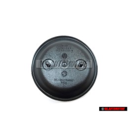 VW Originale Posteriore Logo Emblema Simbolo Nero - 357853601B 041