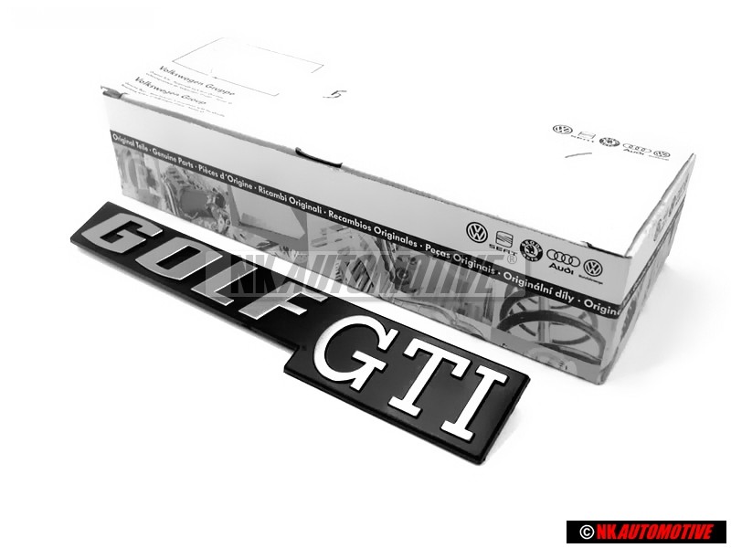 VW Originale GOLF GTI Posteriore Logo Emblema Scritta - 171853687K GX2