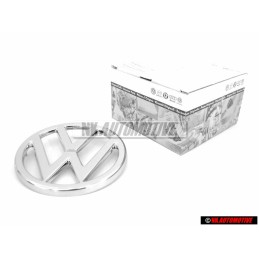 VW Originale Fronte Logo Emblema Simbolo Cromo - 281853601B