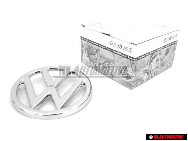 VW Originale Fronte Logo Emblema Simbolo Cromo - 281853601B