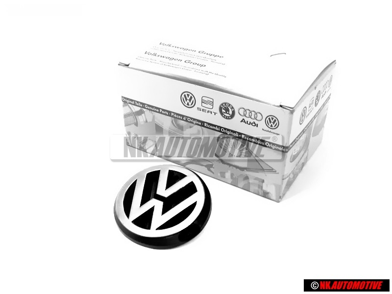 VW Originale Posteriore Logo Emblema Simbolo Argento Spazzolato - 191853601B GX2