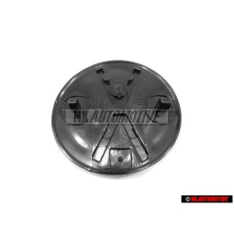 VW Originale Posteriore Logo Emblema Simbolo Argento Spazzolato - 191853601B GX2