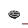 VW Originale Copriruota Nero/Antracite Metall. 