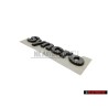 VW Originale SYNCRO Posteriore Logo Emblema Scritta Cromo - 7M0853675B Z10