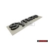 VW Originale SYNCRO Posteriore Logo Emblema Scritta Cromo - 7M0853675B Z10