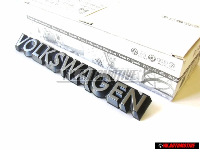 VW Originale VOLKSWAGEN Posteriore Logo Emblema Scritta - 321853685C GX2